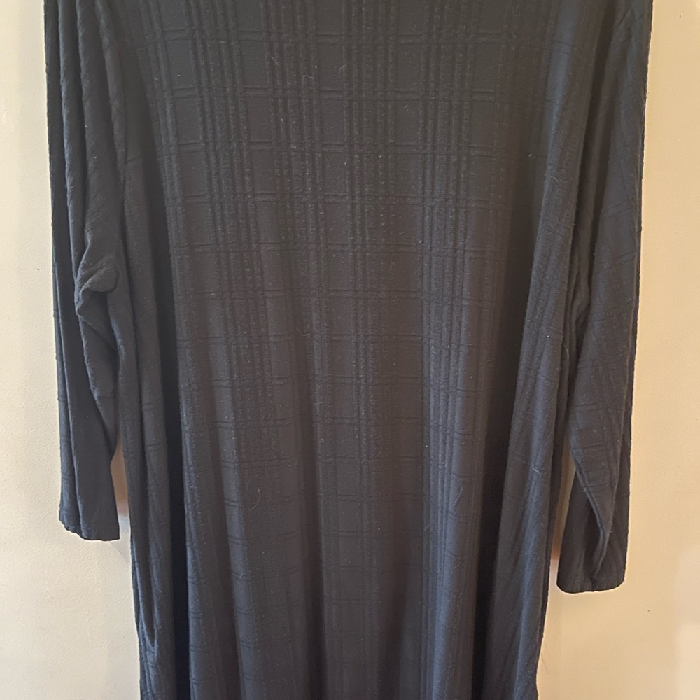 J. Jill Black Textured Top